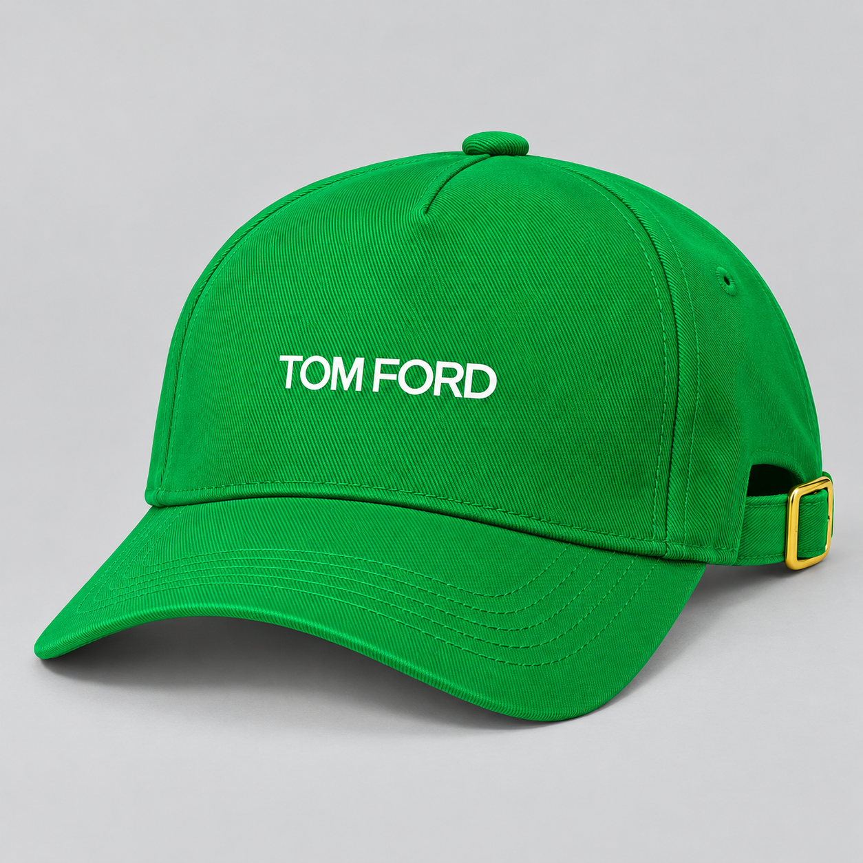 Tom Ford Dad Baseball Cap Hat | Color: Kelly Green | View 1