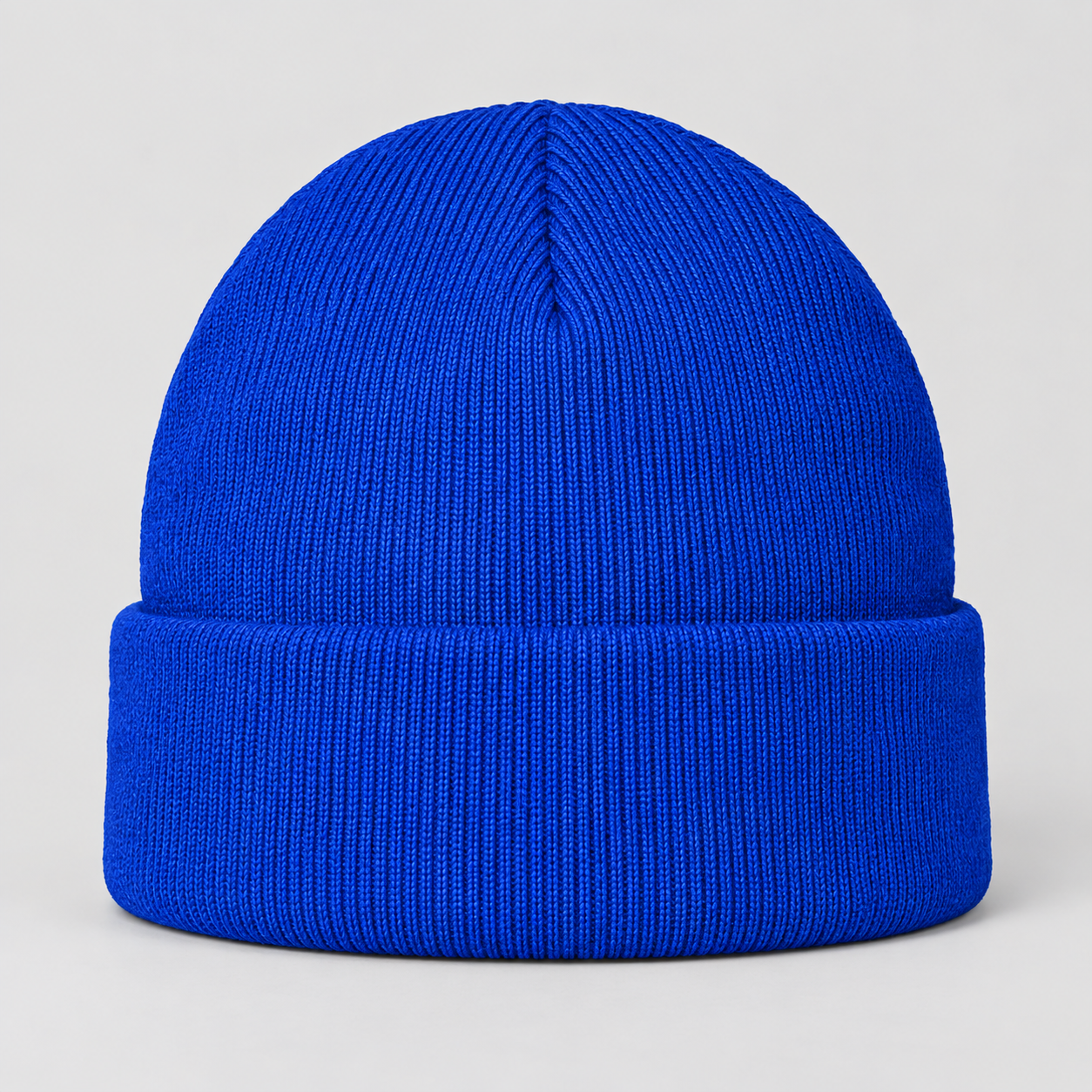 Tom Ford Cuffed Beanie Hat | Color: Blue | View 2