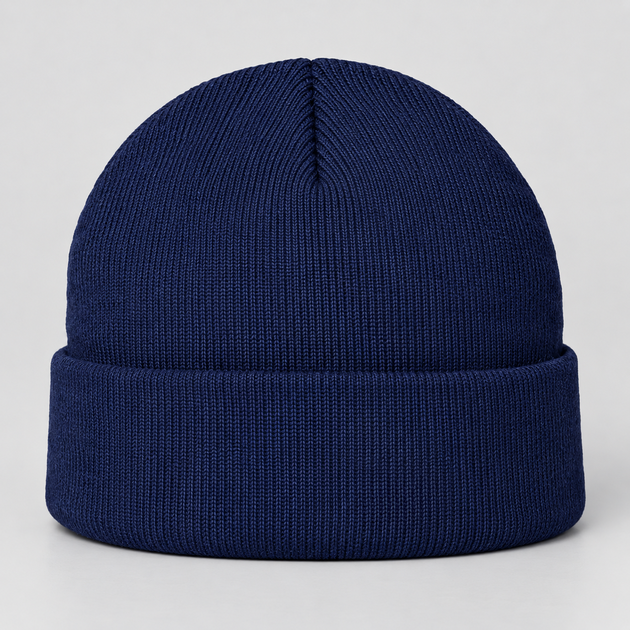 Tom Ford Cuffed Beanie Hat | Color: Navy | View 2