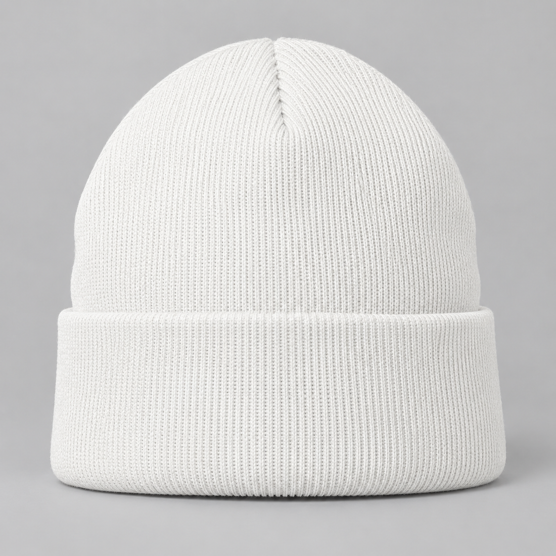 Tom Ford Cuffed Beanie Hat | Color: White | View 2