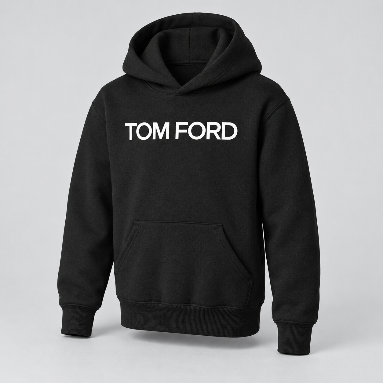 Youth Kids Tom Ford Pullover Hoodie | Color: Black | View 1
