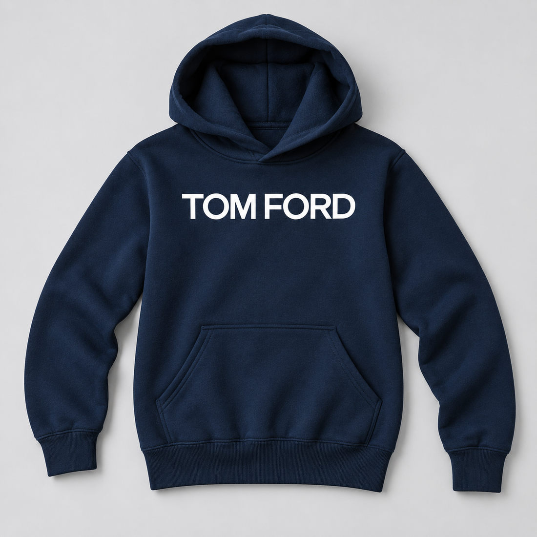 Youth Kids Tom Ford Pullover Hoodie | Color: Navy | View 5