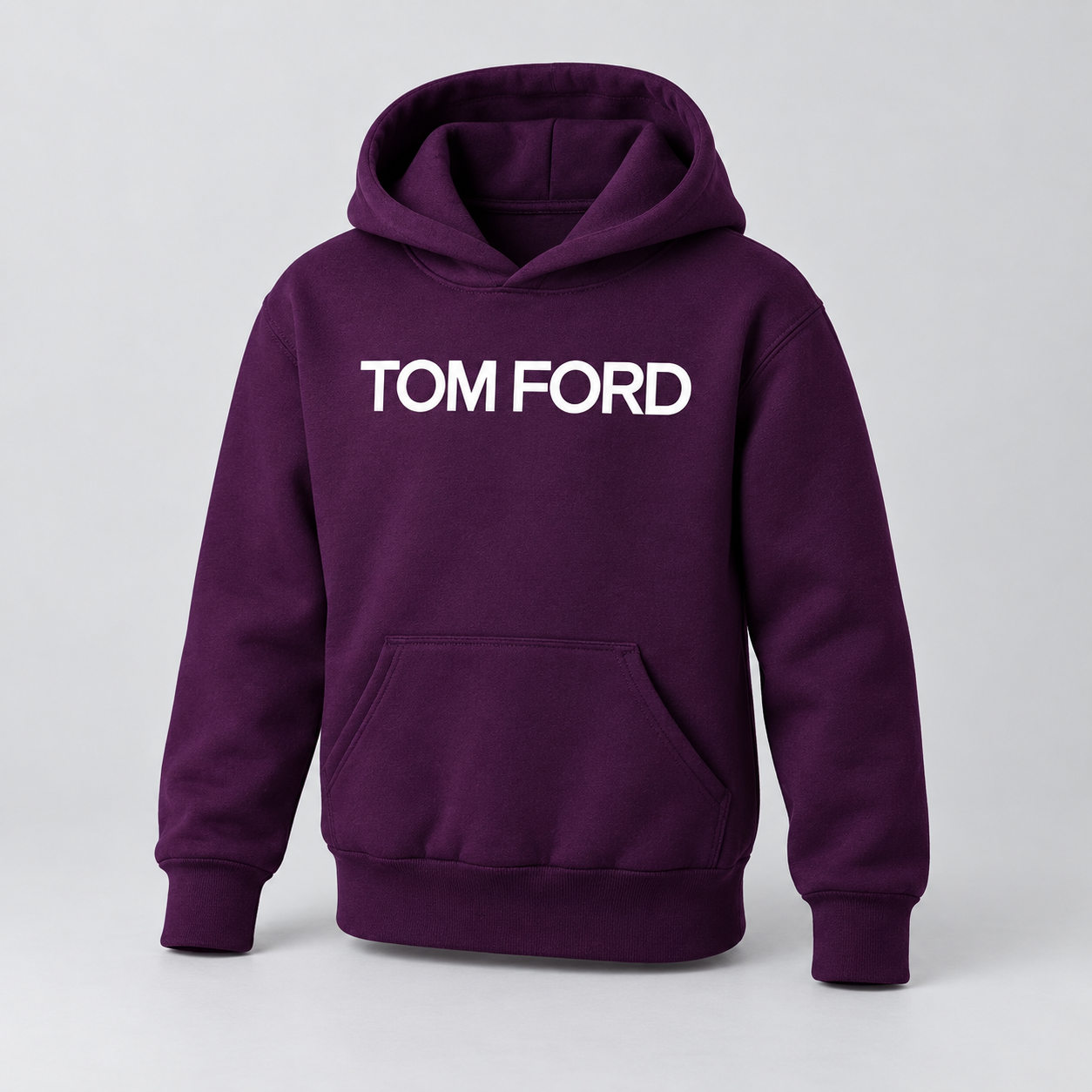 Youth Kids Tom Ford Pullover Hoodie | Color: Purple | View 1