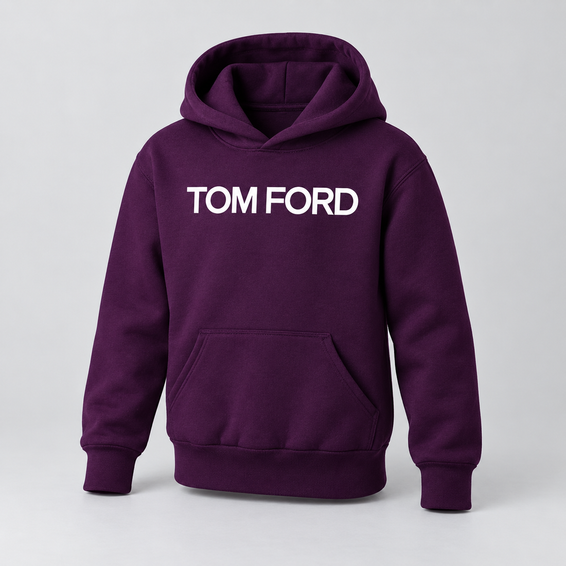Youth Kids Tom Ford Pullover Hoodie | Color: Purple | View 1