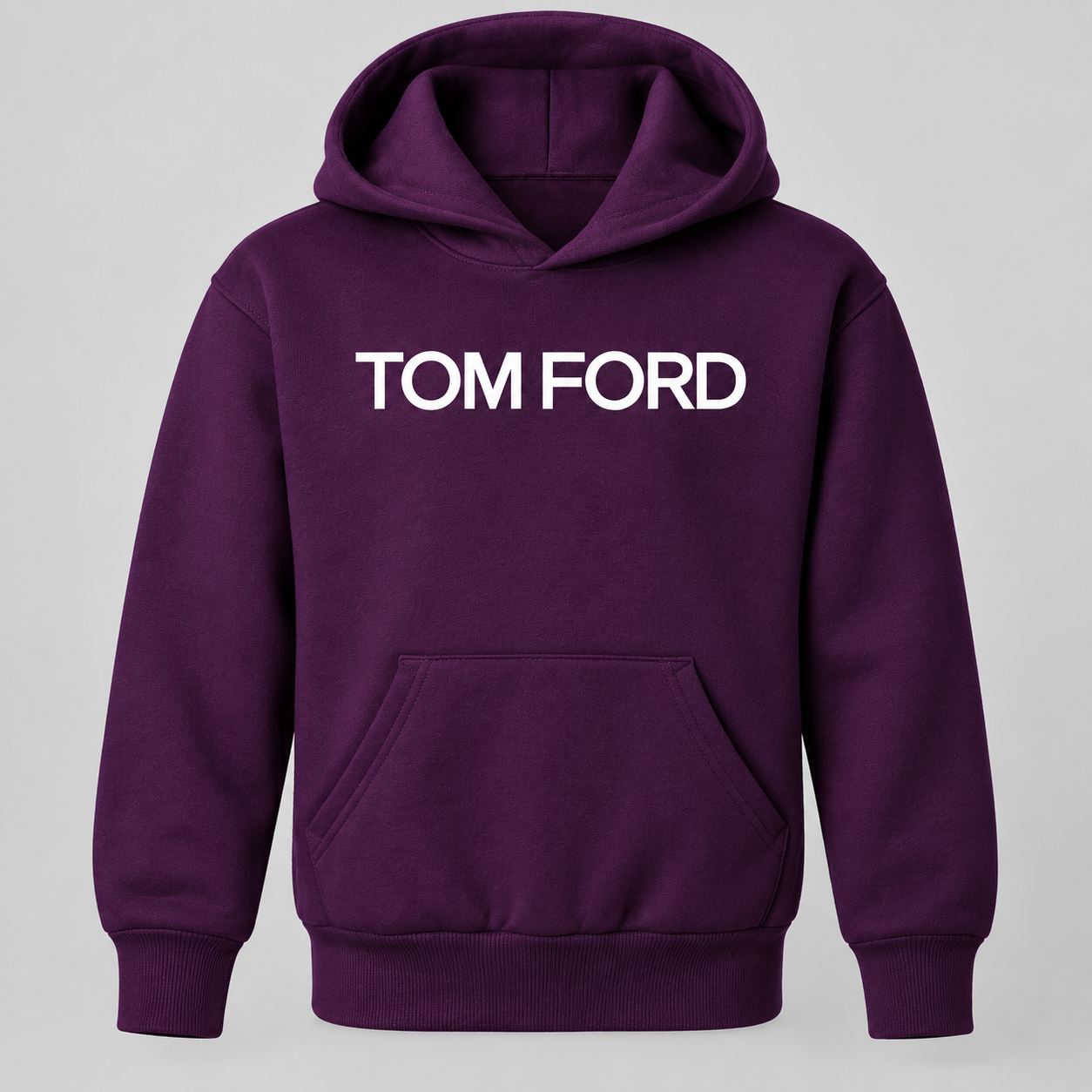 Youth Kids Tom Ford Pullover Hoodie | Color: Purple | View 4