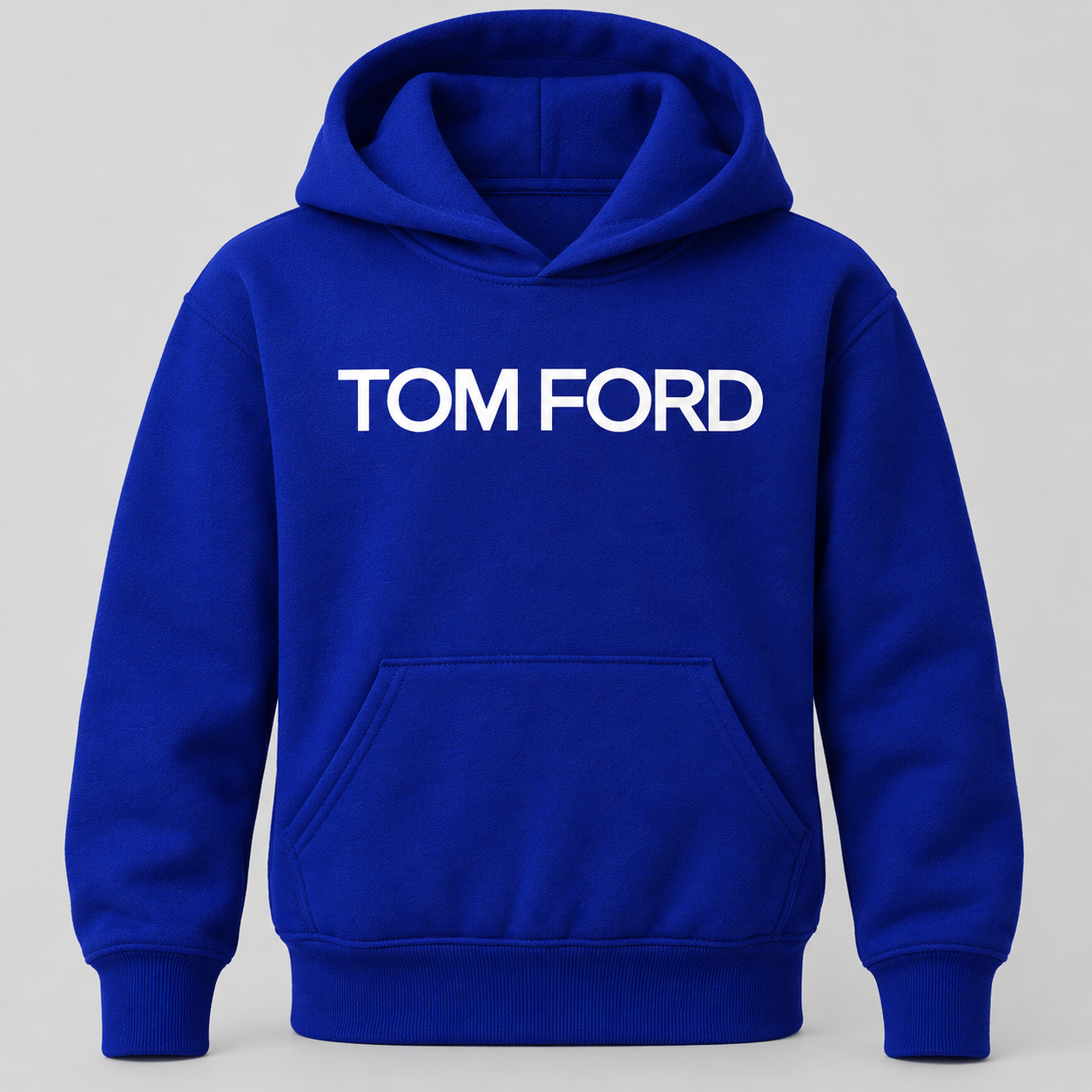 Youth Kids Tom Ford Pullover Hoodie | Color: Royal Blue | View 4