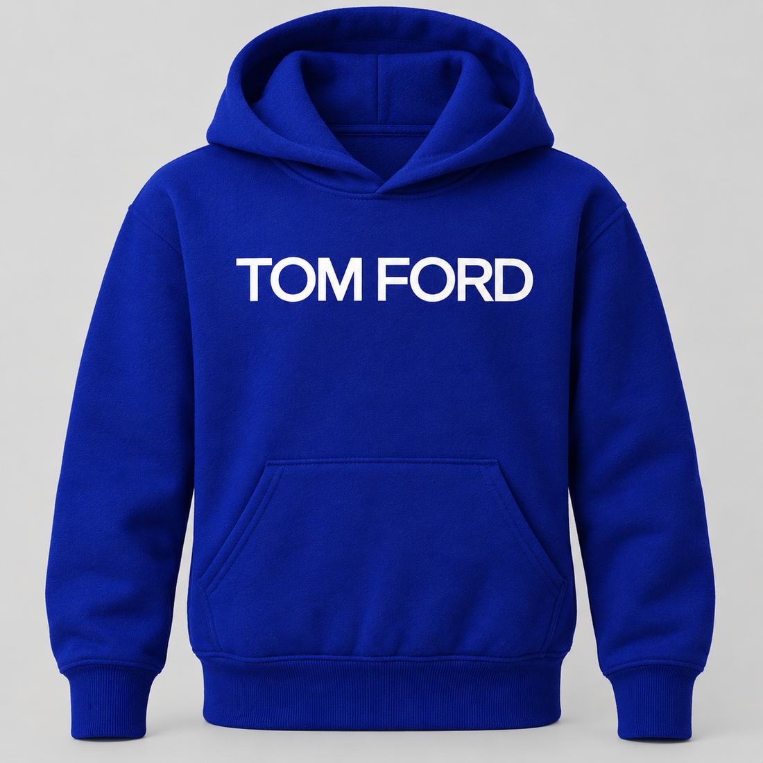 Youth Kids Tom Ford Pullover Hoodie | Color: Royal Blue | View 4