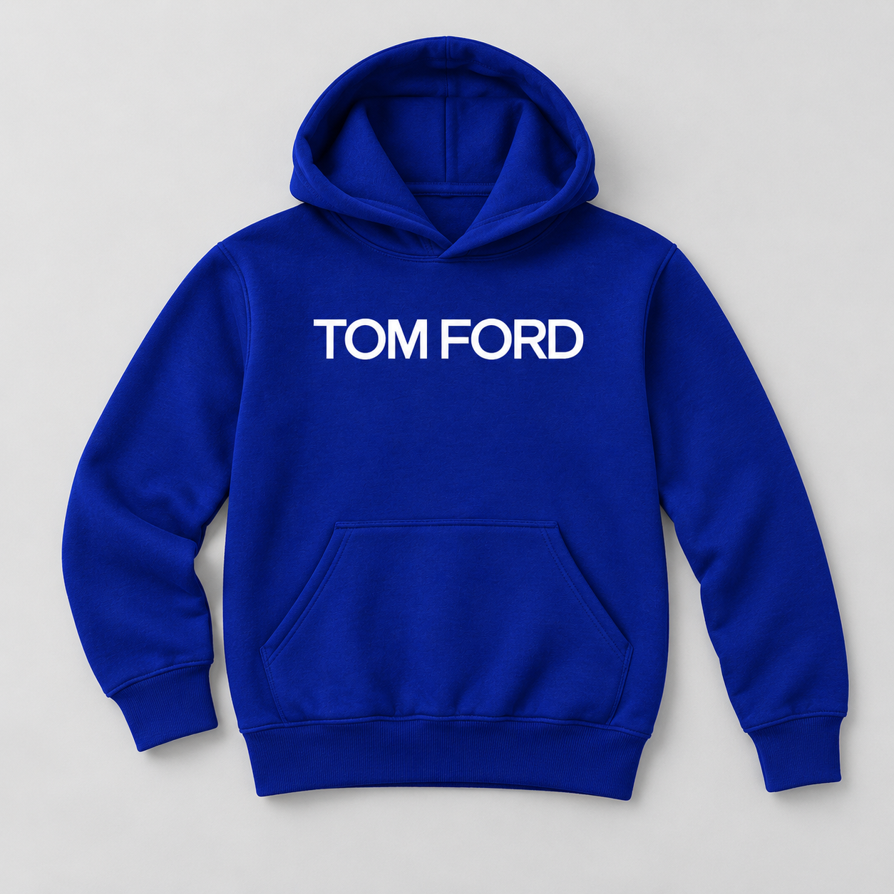 Youth Kids Tom Ford Pullover Hoodie | Color: Royal Blue | View 5