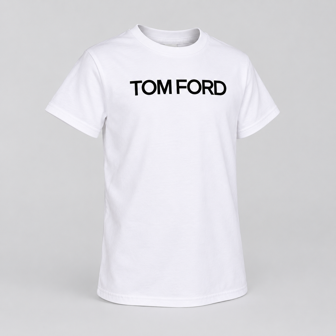 Youth Kids Tom Ford Cotton T-Shirt | Color: White | View 1