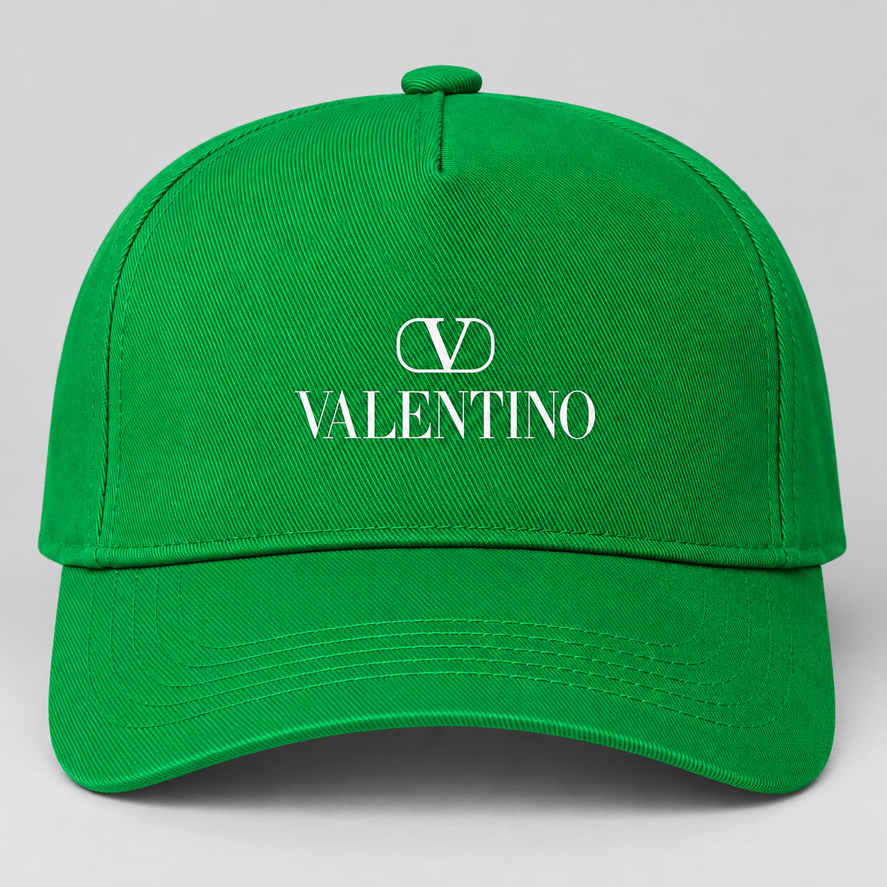 Valentino Dad Baseball Cap Hat | Color: Kelly Green | View 4