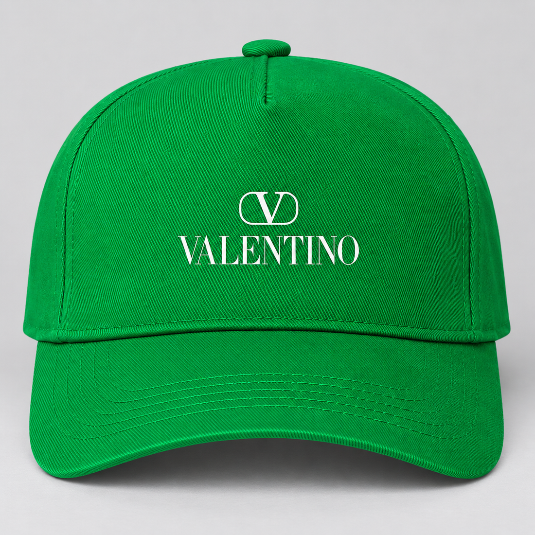 Valentino Dad Baseball Cap Hat | Color: Kelly Green | View 4