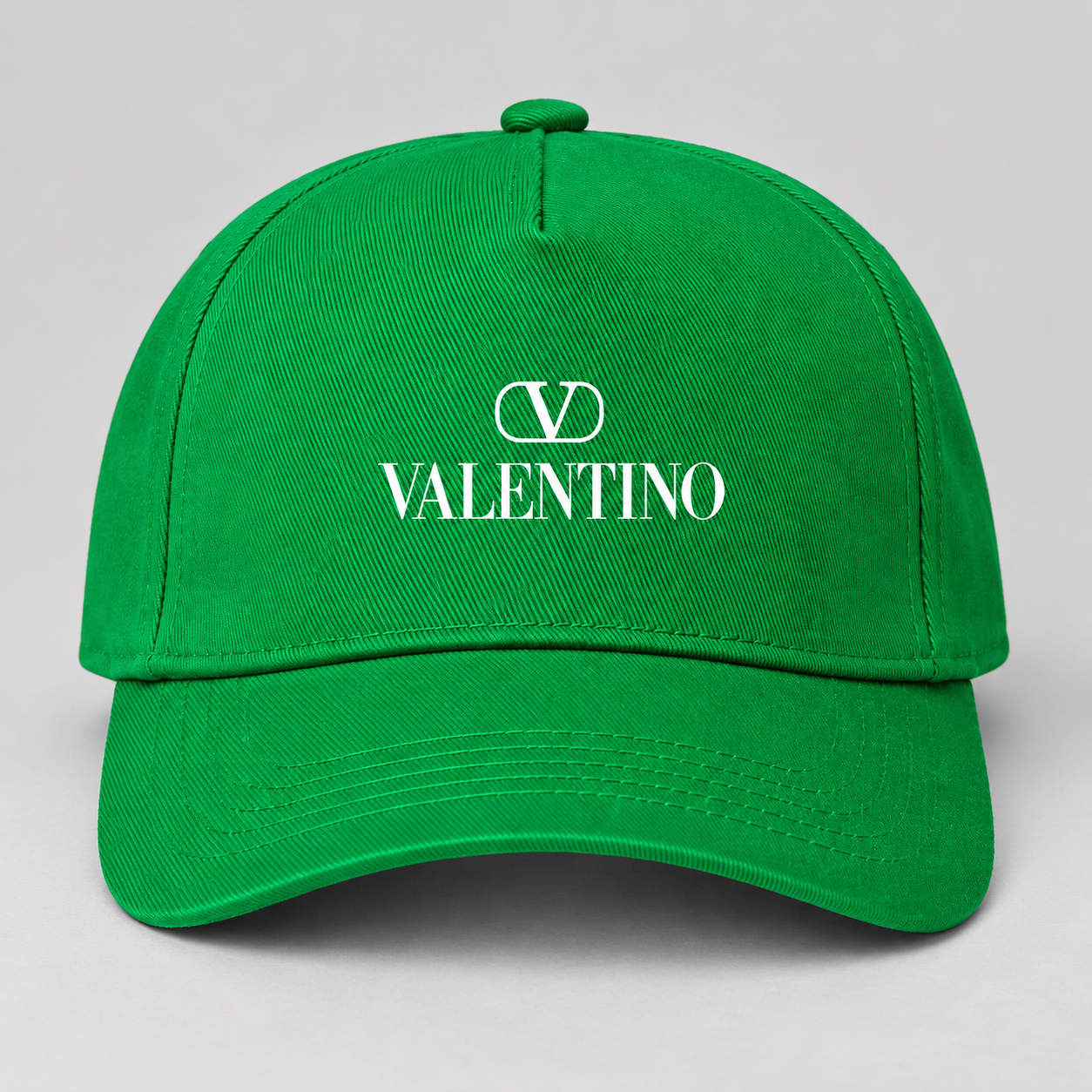 Valentino Dad Baseball Cap Hat | Color: Kelly Green | View 5