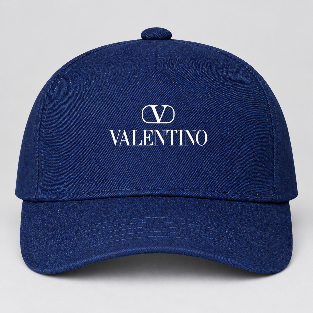Valentino Dad Baseball Cap Hat | Color: Navy | View 4