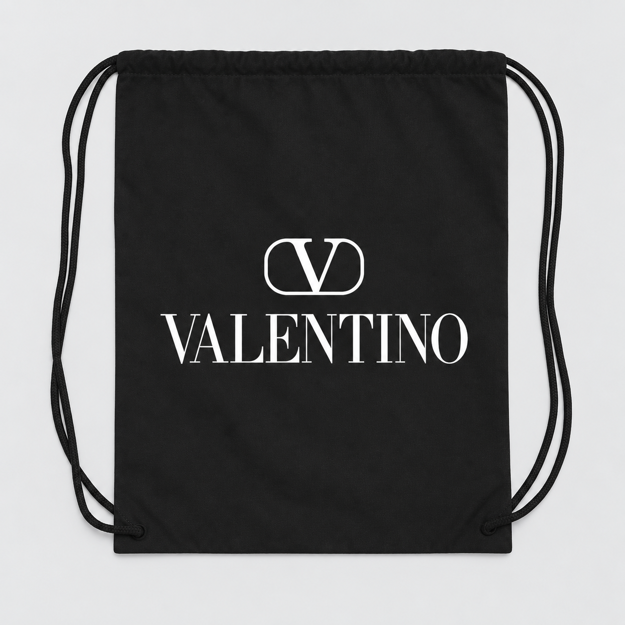 Valentino Drawstring Bag | Color: Black | View 1