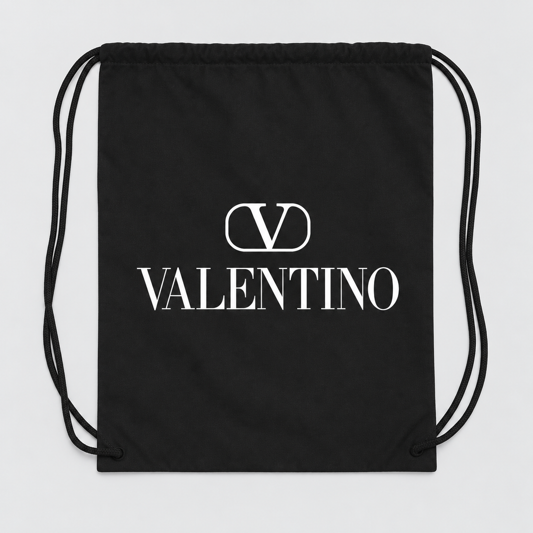 Valentino Drawstring Bag | Color: Black | View 1