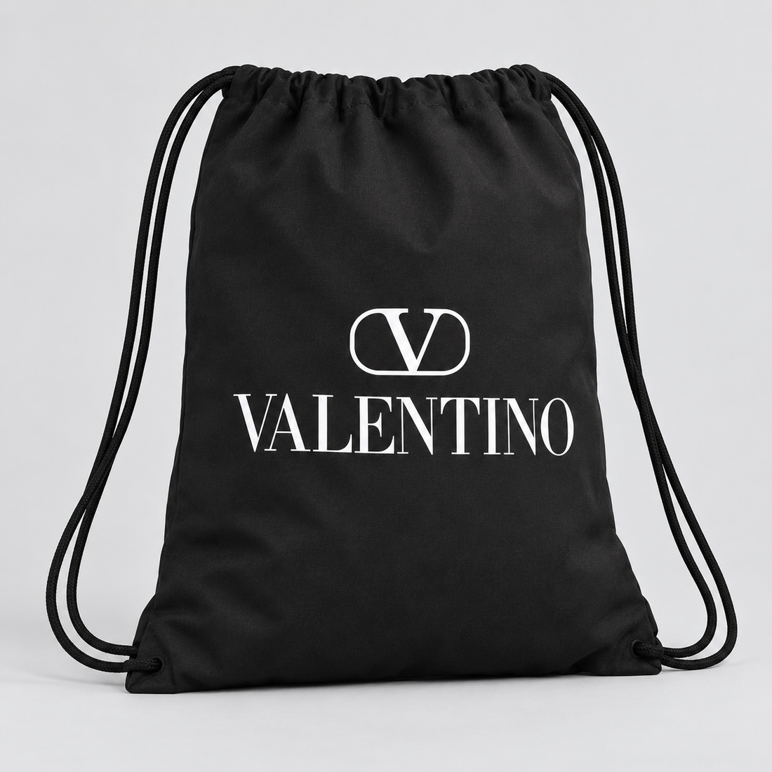 Valentino Drawstring Bag | Color: Black | View 2