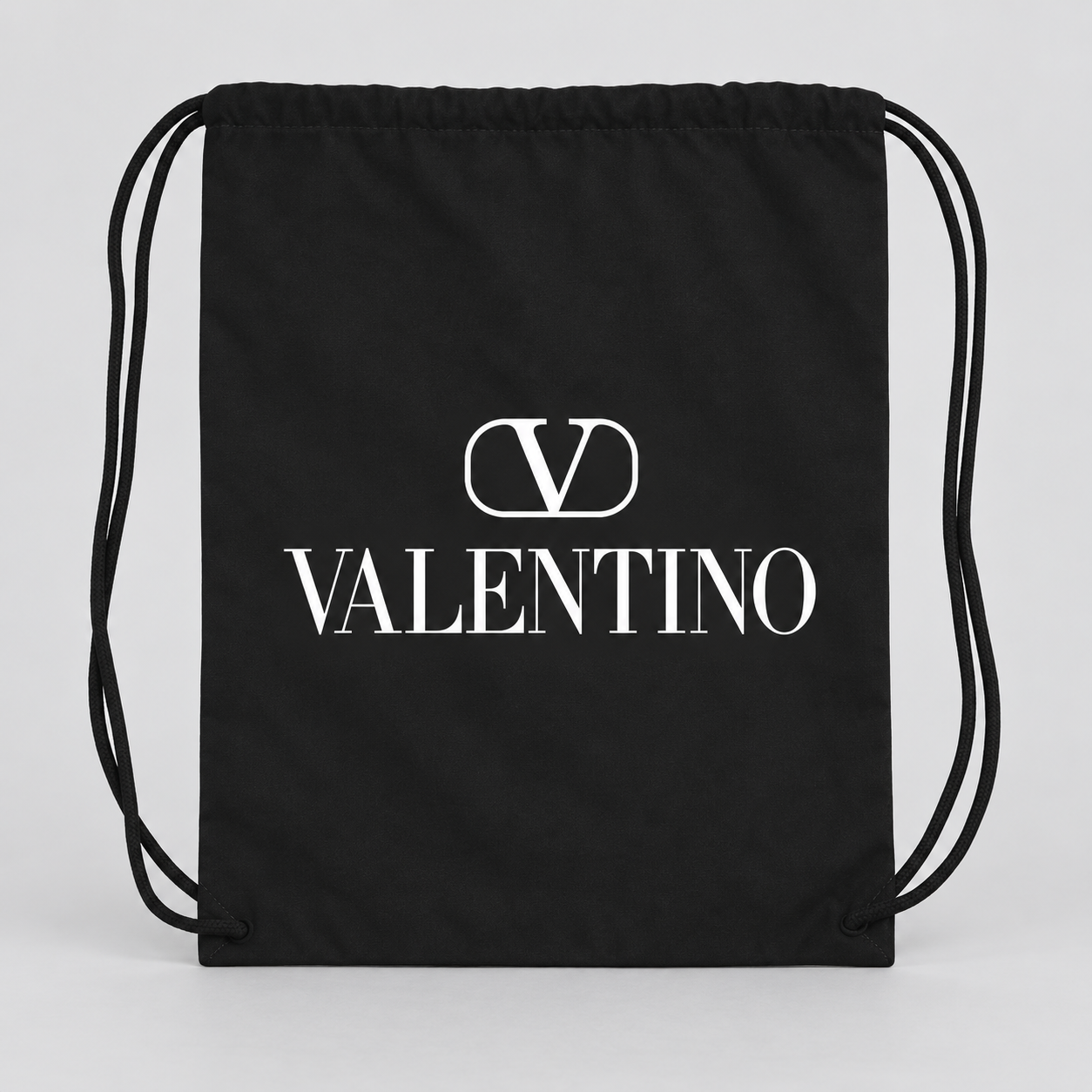 Valentino Drawstring Bag | Color: Black | View 4