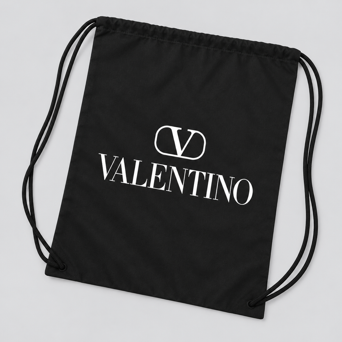 Valentino Drawstring Bag | Color: Black | View 5