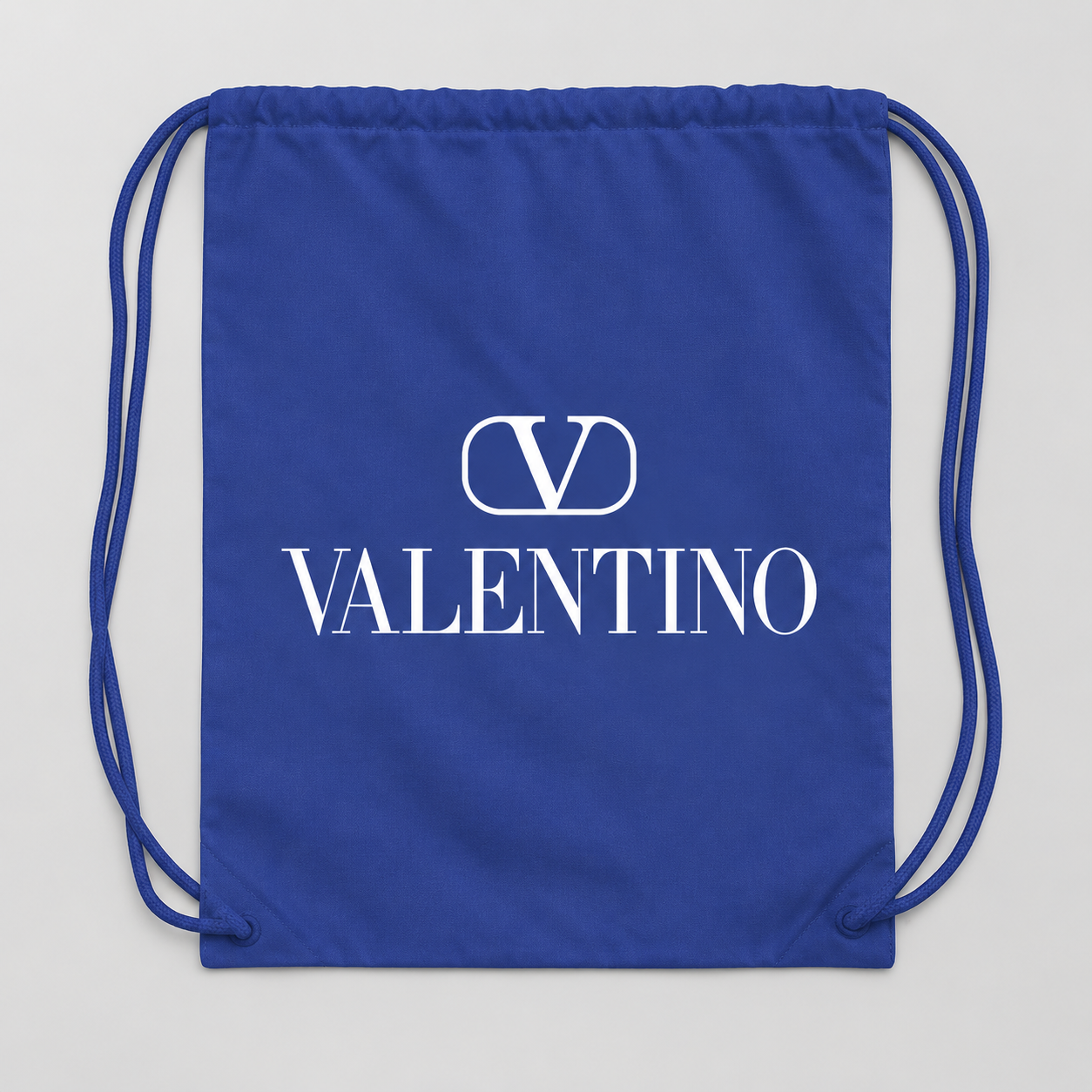 Valentino Drawstring Bag | Color: Blue | View 1