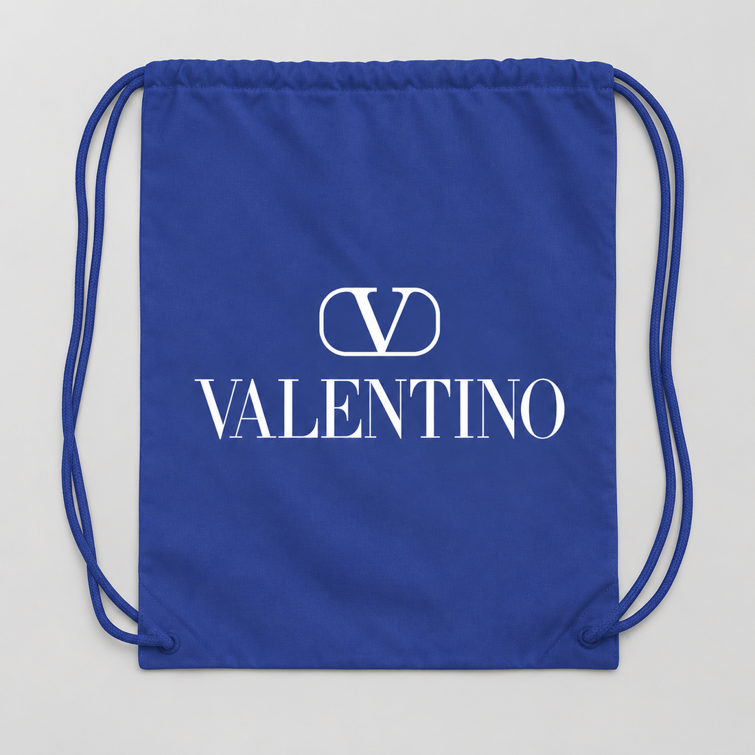 Valentino Drawstring Bag | Color: Blue | View 1