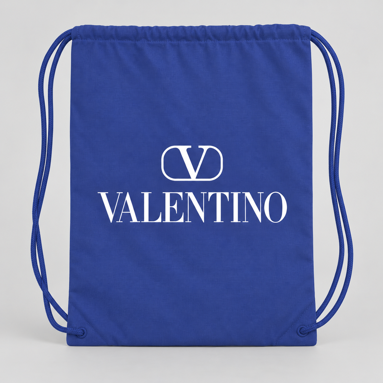 Valentino Drawstring Bag | Color: Blue | View 4