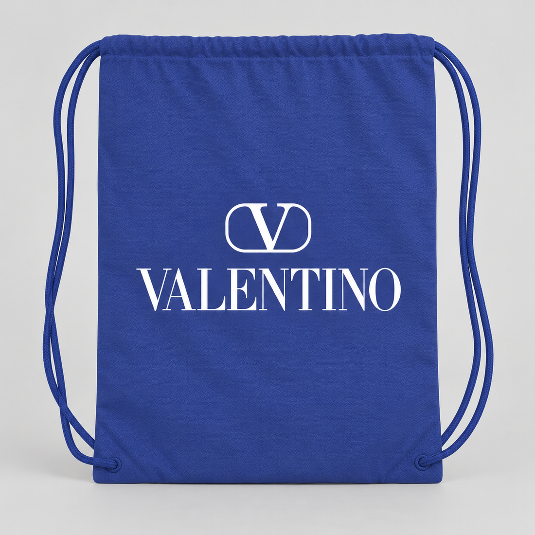 Valentino Drawstring Bag | Color: Blue | View 4