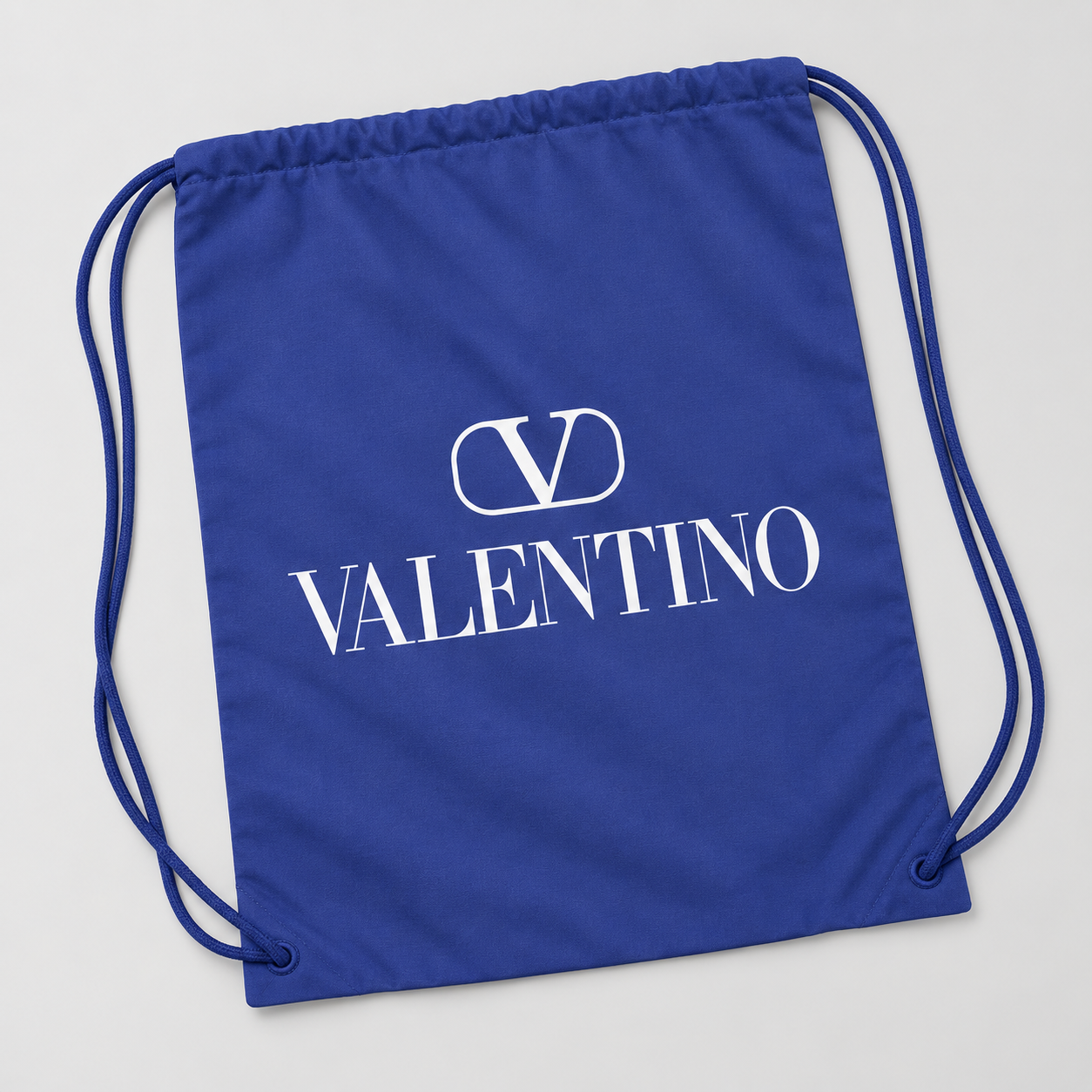 Valentino Drawstring Bag | Color: Blue | View 5