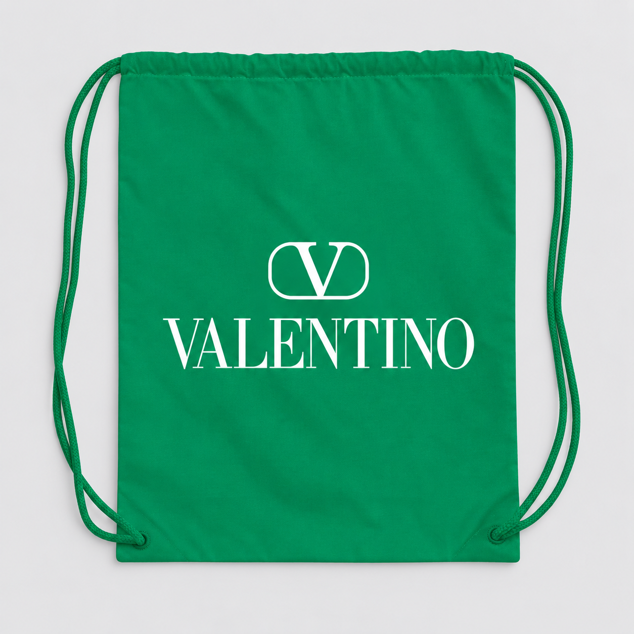 Valentino Drawstring Bag | Color: Green | View 1