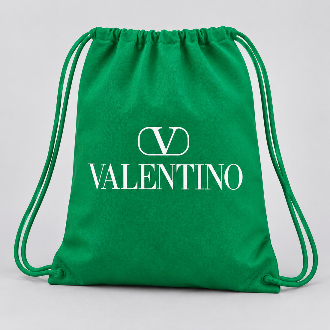 Valentino Drawstring Bag | Color: Green | View 2