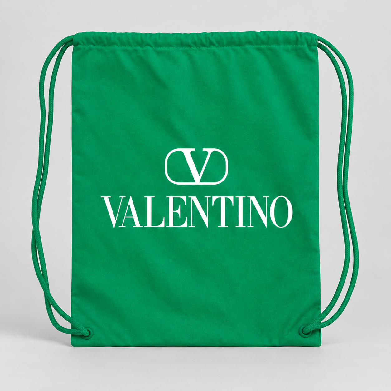 Valentino Drawstring Bag | Color: Green | View 4