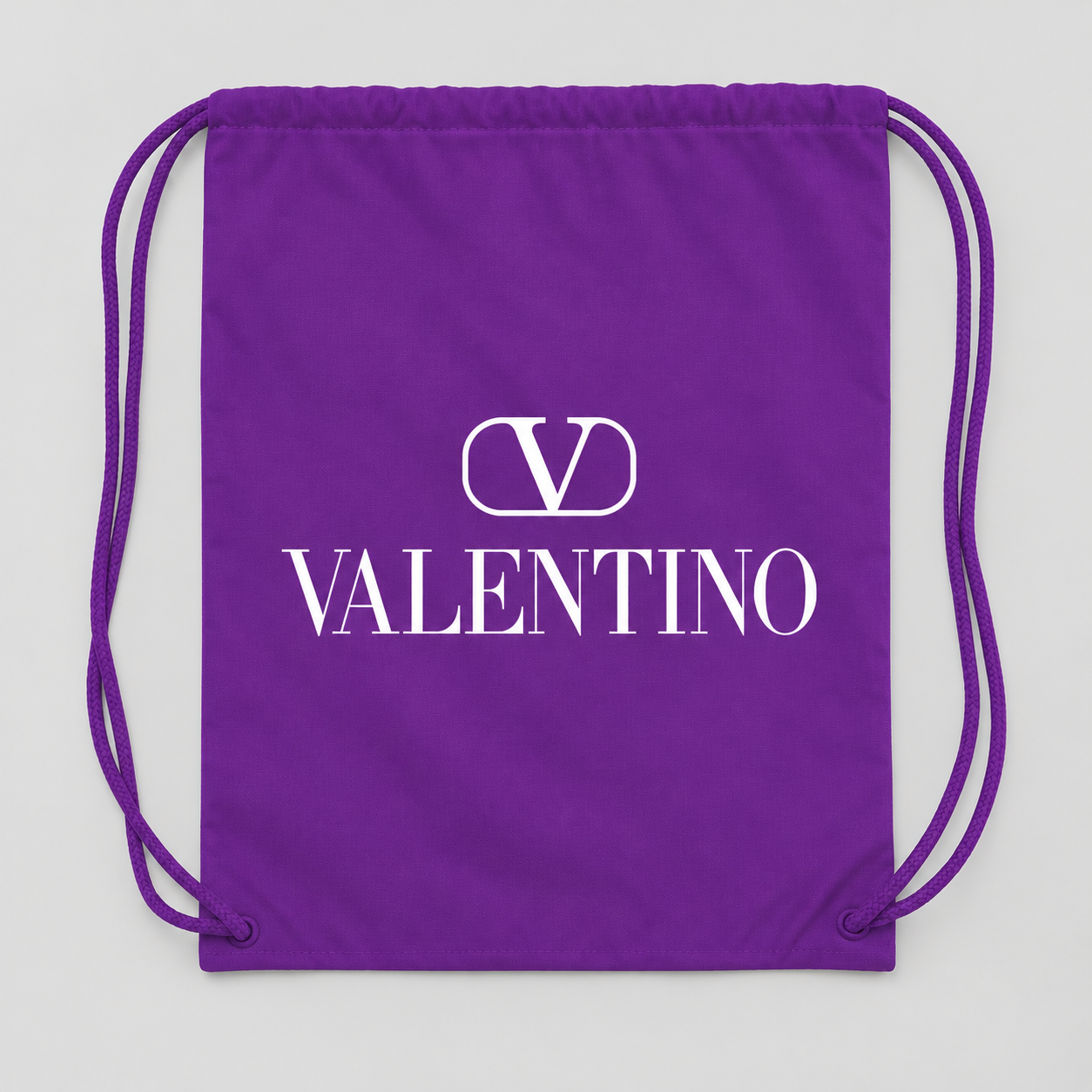 Valentino Drawstring Bag | Color: Purple | View 1