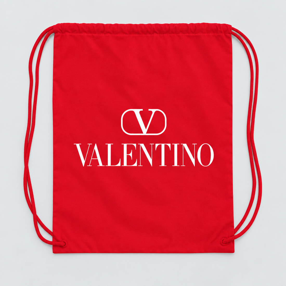 Valentino Drawstring Bag | Color: Red | View 1