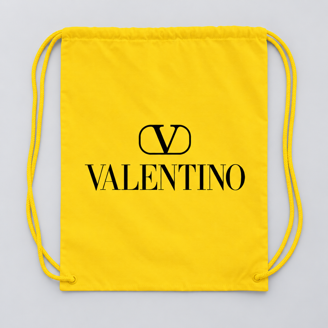 Valentino Drawstring Bag | Color: Yellow | View 1