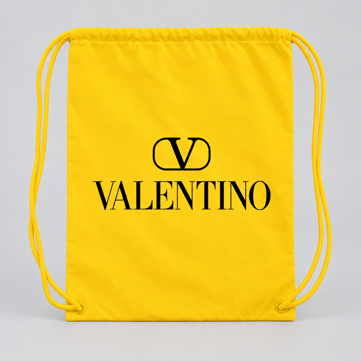 Valentino Drawstring Bag | Color: Yellow | View 4