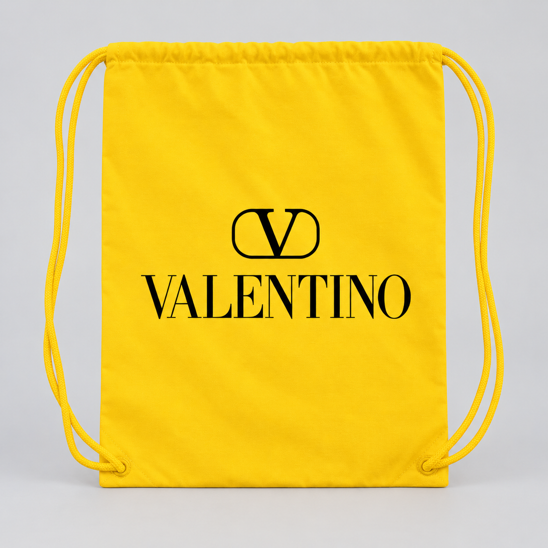 Valentino Drawstring Bag | Color: Yellow | View 4