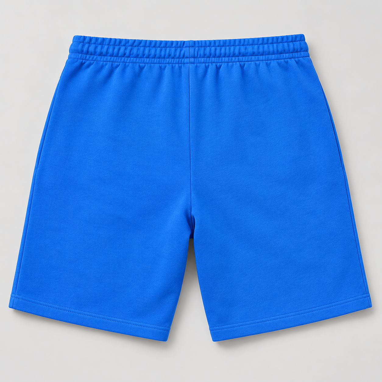 Men's Valentino Athletic Fleece Shorts | Color: Azure | View 2