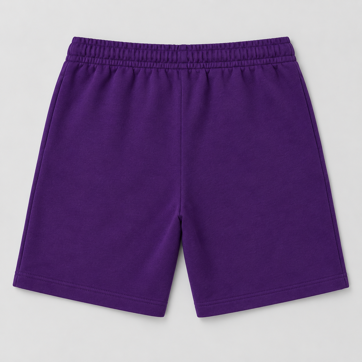 Men's Valentino Athletic Fleece Shorts | Color: Purple | View 2