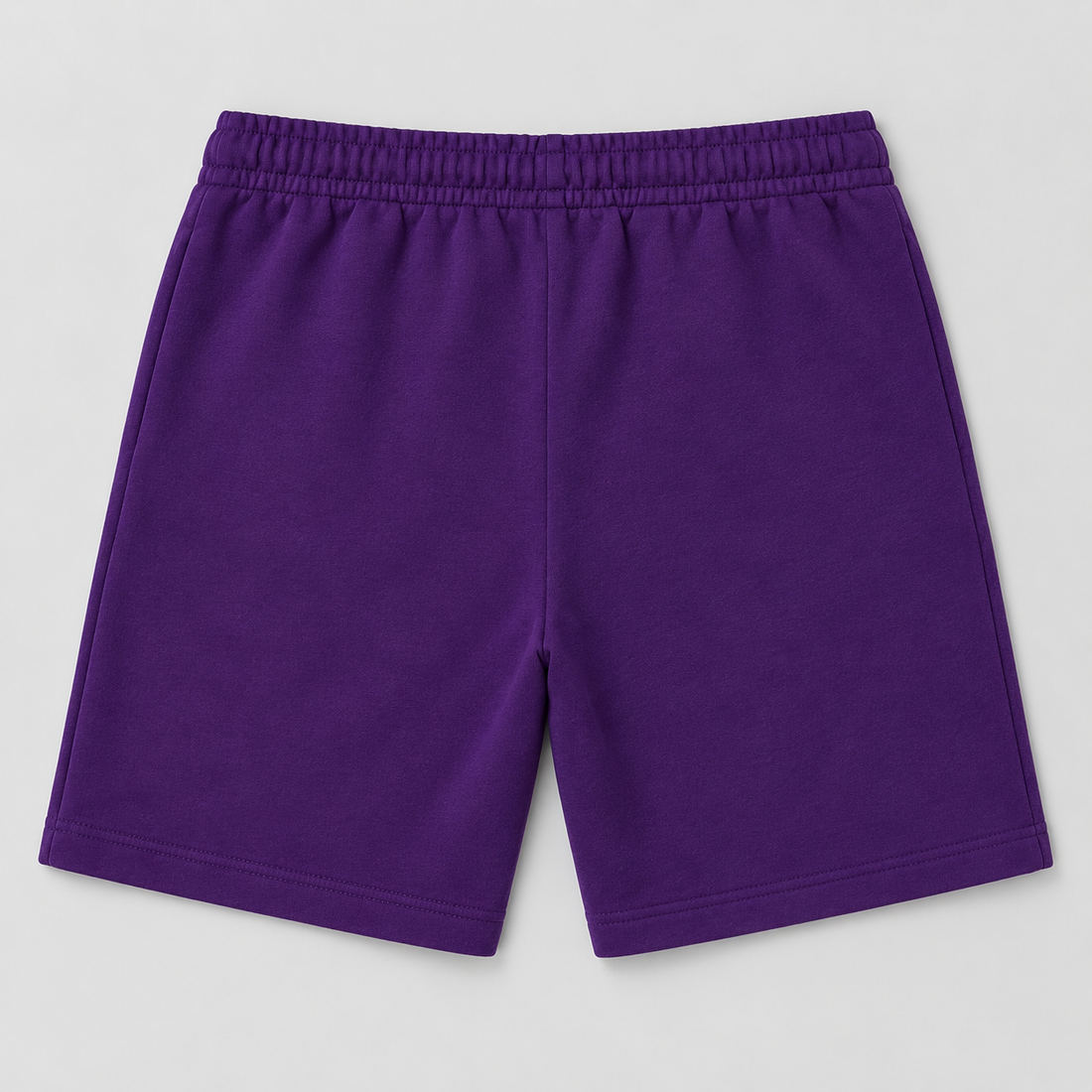 Men's Valentino Athletic Fleece Shorts | Color: Purple | View 2