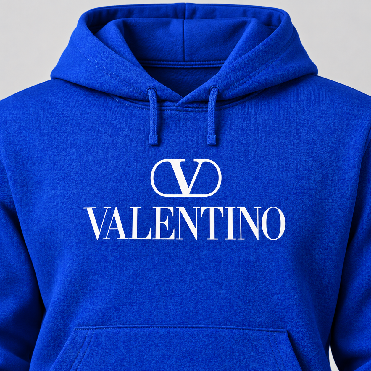 Men's Valentino Hoodie Joggers Set | Color: Blue | View 4