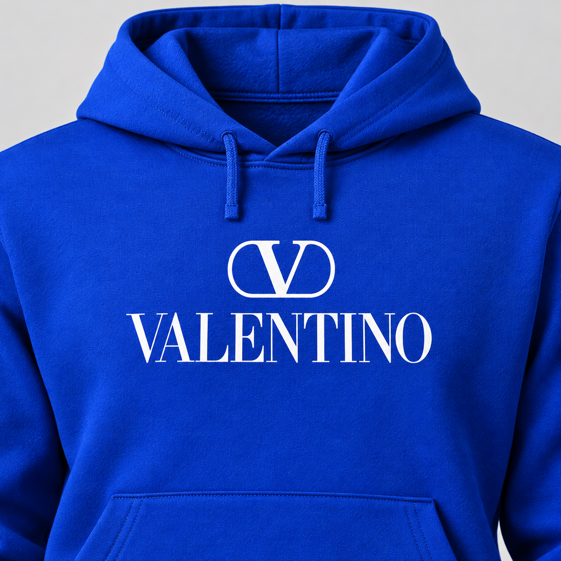 Men's Valentino Hoodie Joggers Set | Color: Blue | View 4