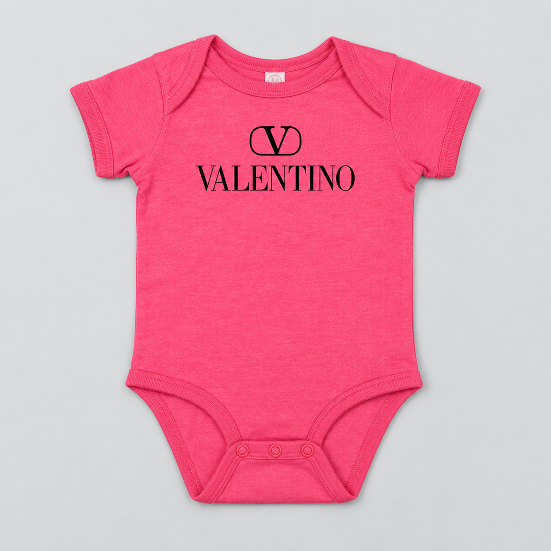 Valentino Baby Romper Onesie | Color: Pink | View 1