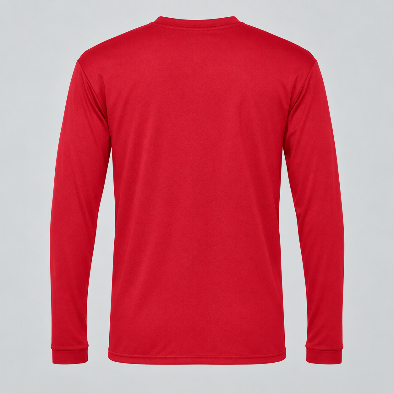 Men's Valentino Polyester Long Sleeve T-Shirt | Color: Red | View 2