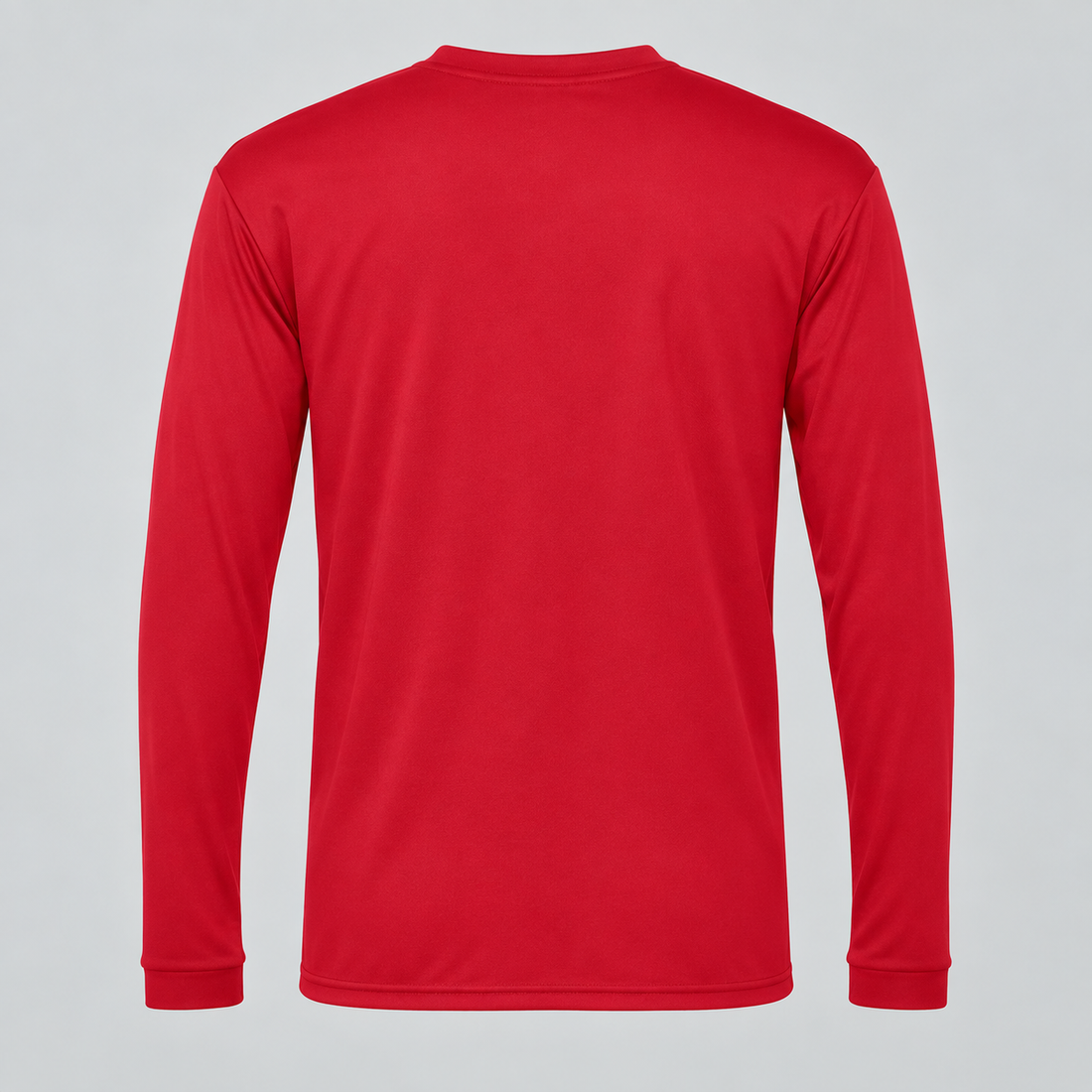 Men's Valentino Polyester Long Sleeve T-Shirt | Color: Red | View 2
