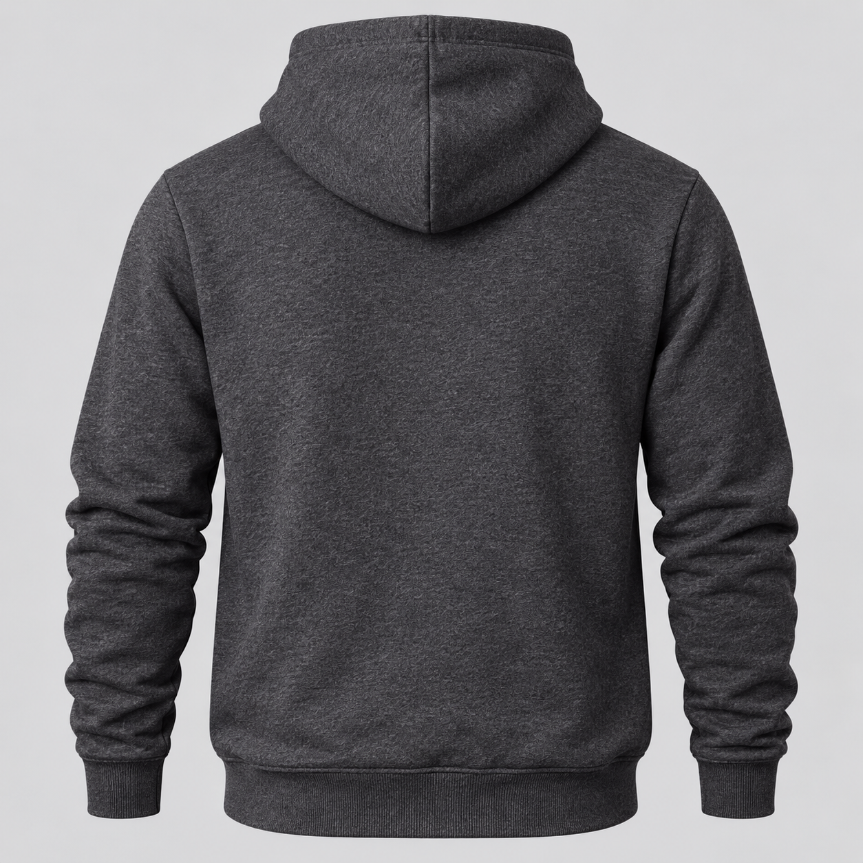 Men's Valentino Pullover Hoodie | Color: Dark Heather | View 2