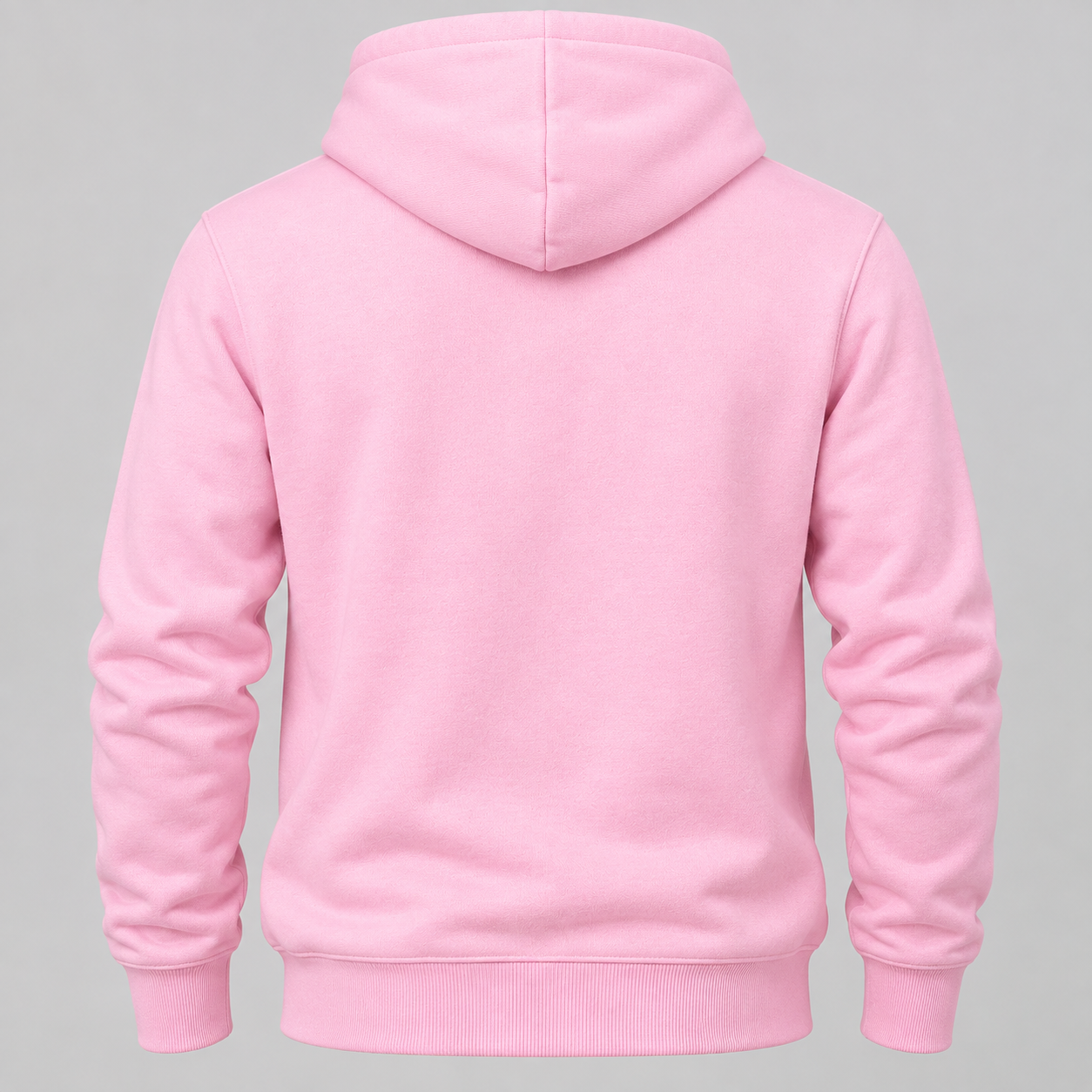 Men's Valentino Pullover Hoodie | Color: Light Pink | View 2