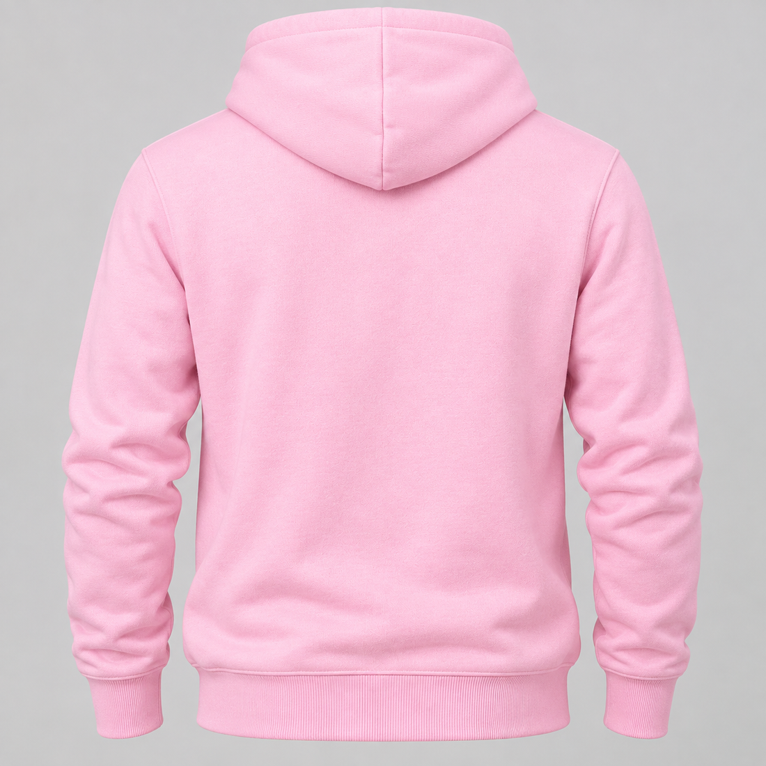 Men's Valentino Pullover Hoodie | Color: Light Pink | View 2