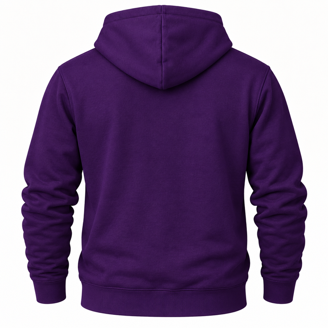 Men's Valentino Pullover Hoodie | Color: Purple | View 2