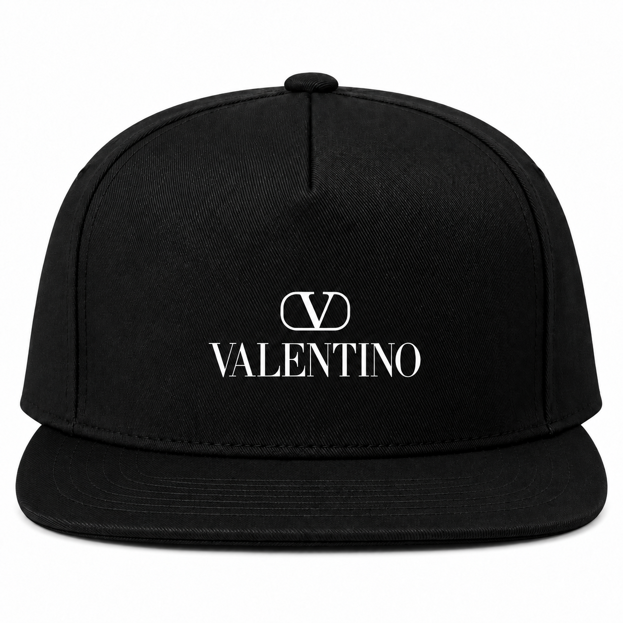 Valentino Snapback Hat | Color: Black | View 4