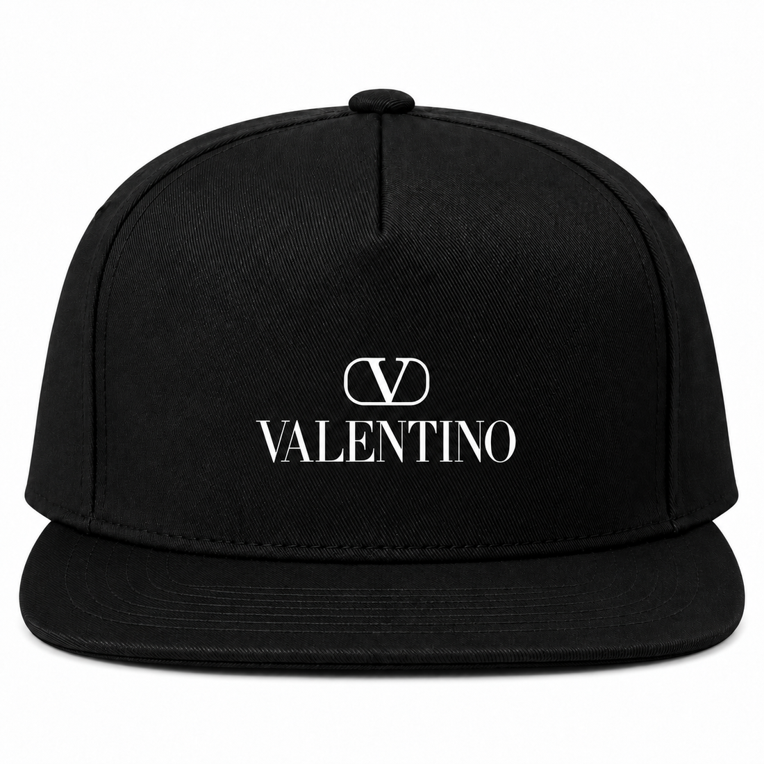 Valentino Snapback Hat | Color: Black | View 4