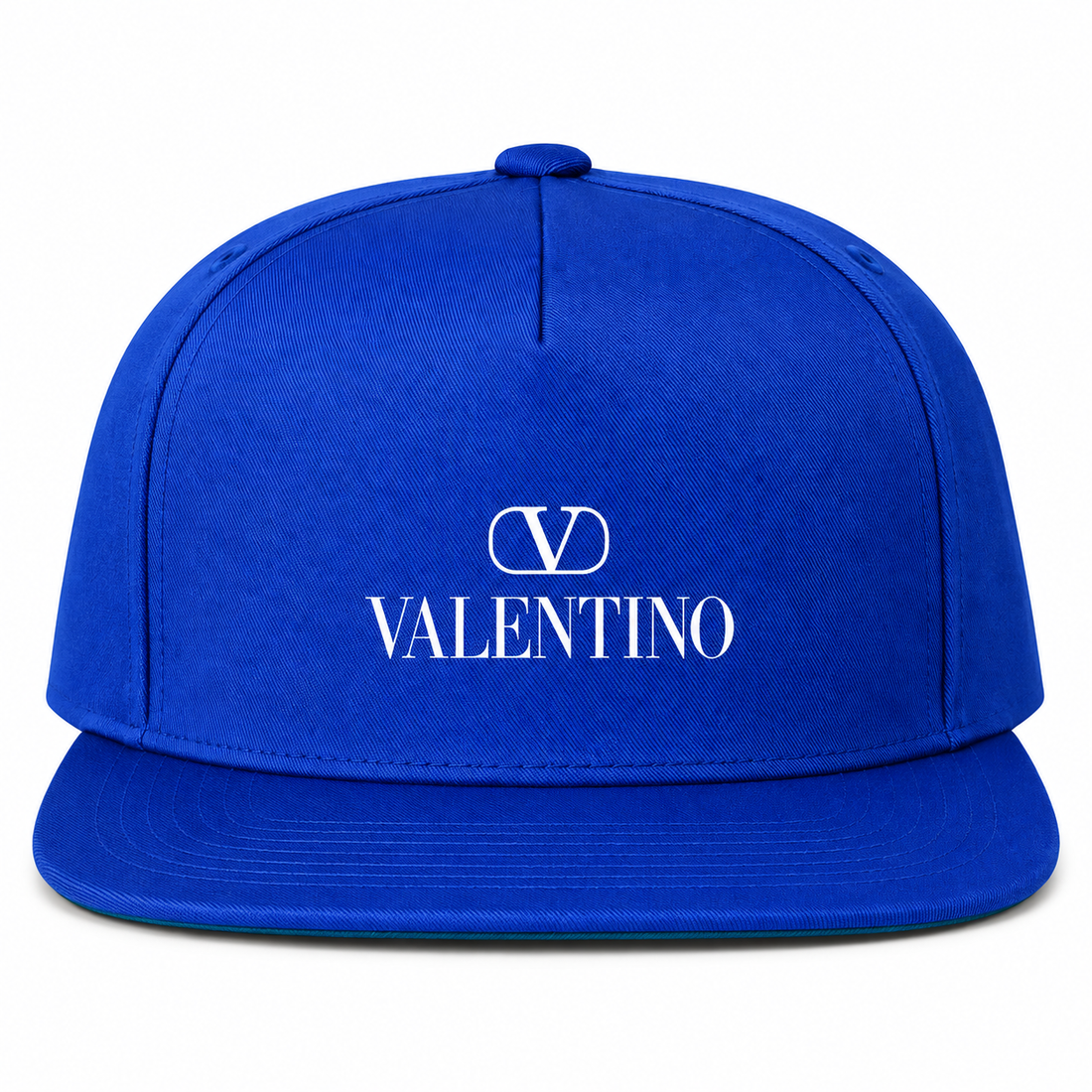 Valentino Snapback Hat | Color: Blue | View 4